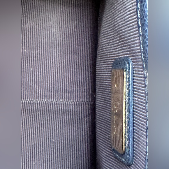 Furla Metropolis Leather Crossbody Shoulder Bag Gold Chainlink Strap - Picture 7 of 10